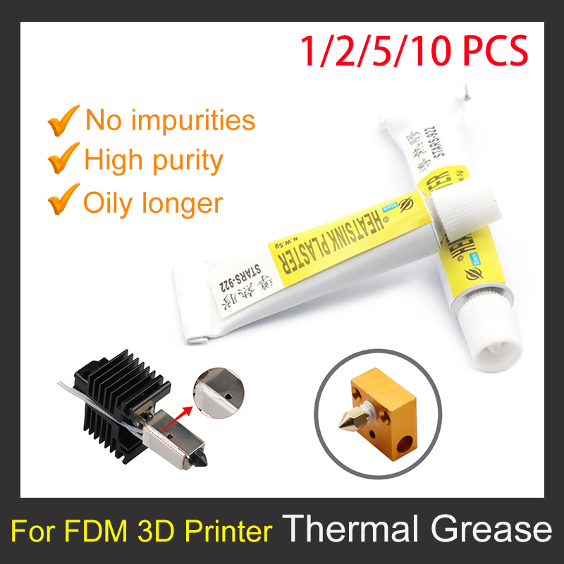 Fdm Printer - Graisse thermique pour imprimante 3D FDM,