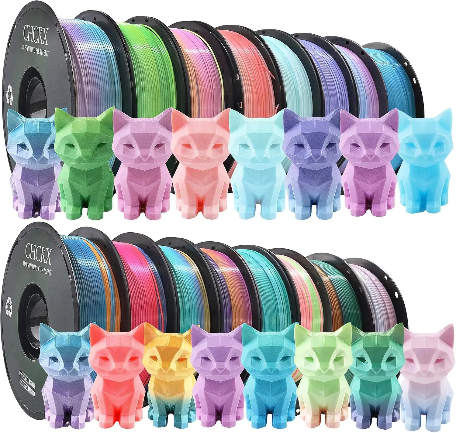 Filament 1.75 - Entrepôt américain : Lot de 16