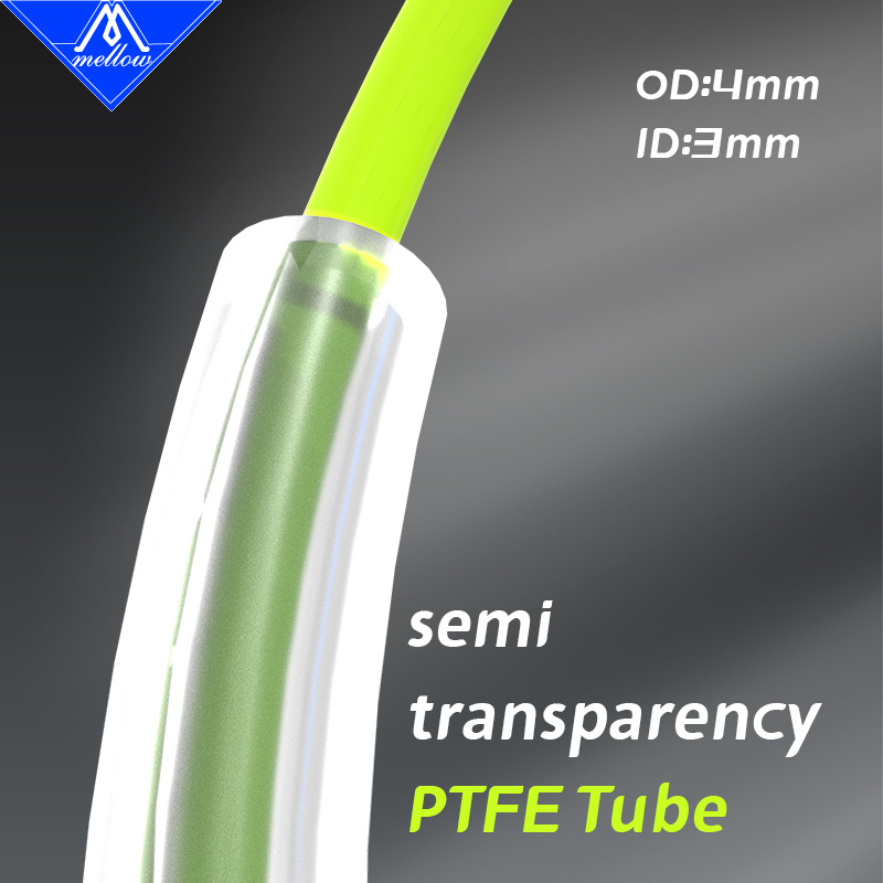 Bowden Tube - Mdu.com-Téflon de livraison semi-transparent, Prusa i3,