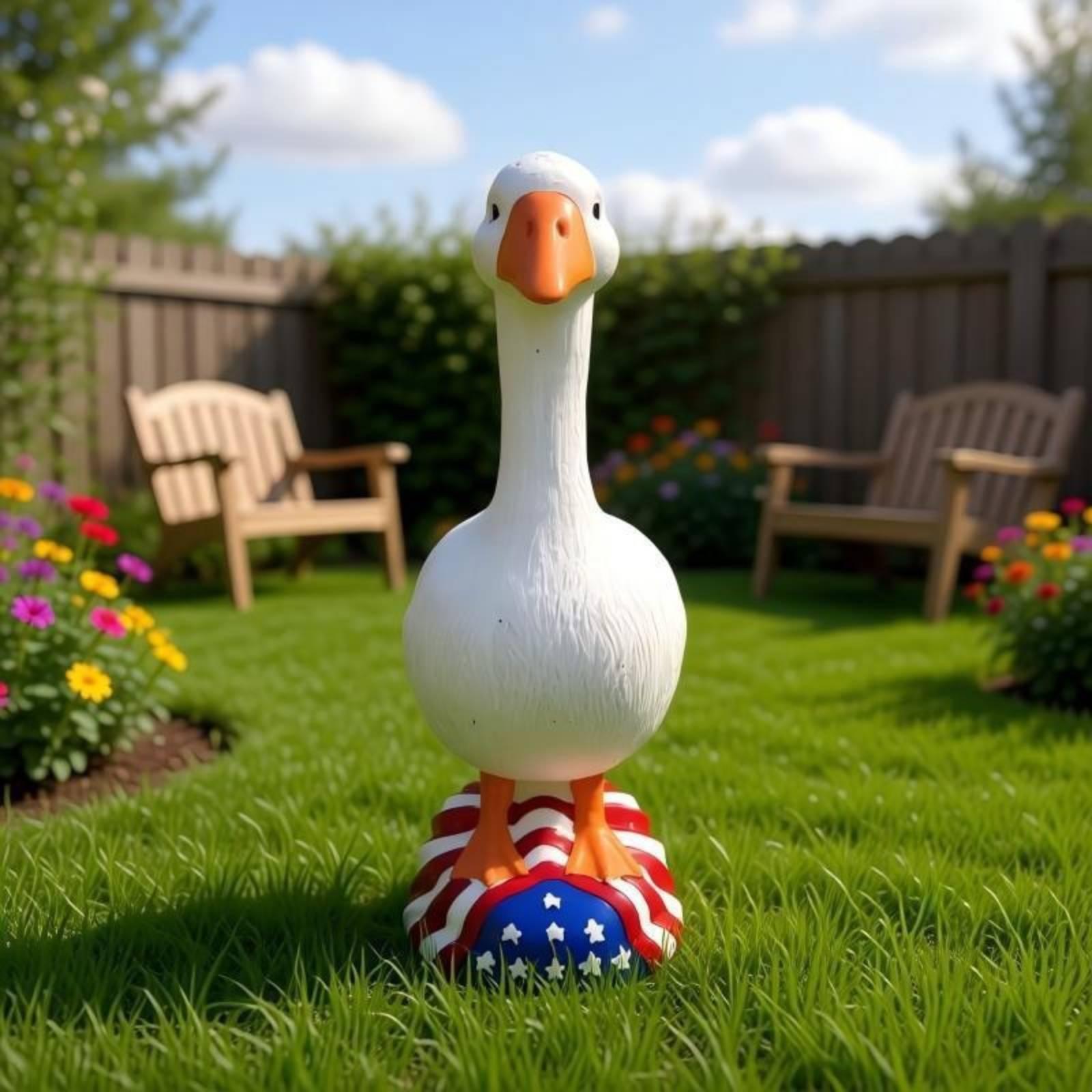 Figurine d'oie en résine pour  - Resin avis et prix
