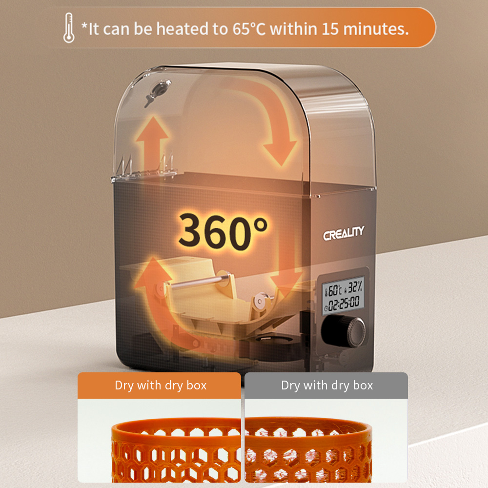 Creality – sèche-Filament, ven - Petg Filament avis et prix