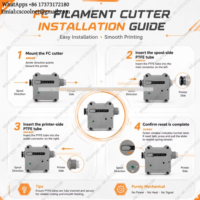 JS03 : coupe-filament automati - Fdm Printer avis et prix