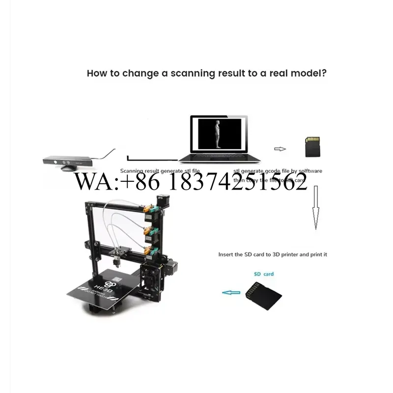 Wmwmnu, scanner 3D ZS1 de haut - Handheld 3D Scanner High Precision avis et prix